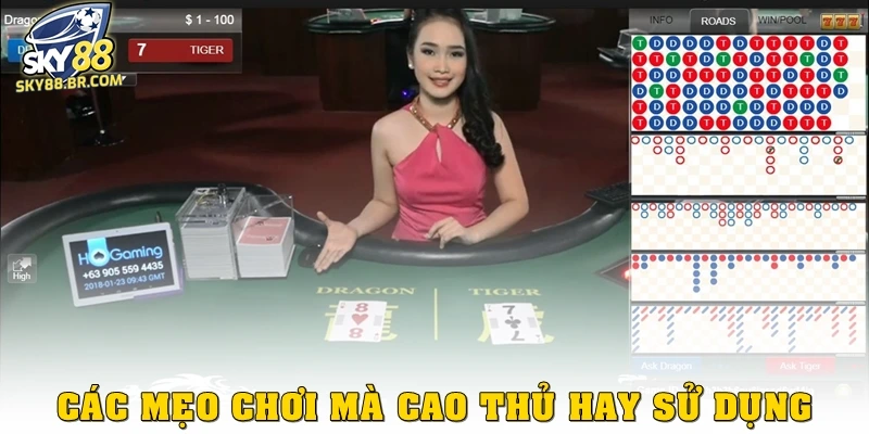 5 bước nắm vững cách chơi rồng hổ online cho người mới bắt đầu 3 Các mẹo chơi mà cao thủ hay sử dụng nhất